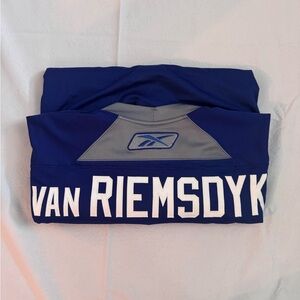 VanRiemsdyk game worn  practice  jersey